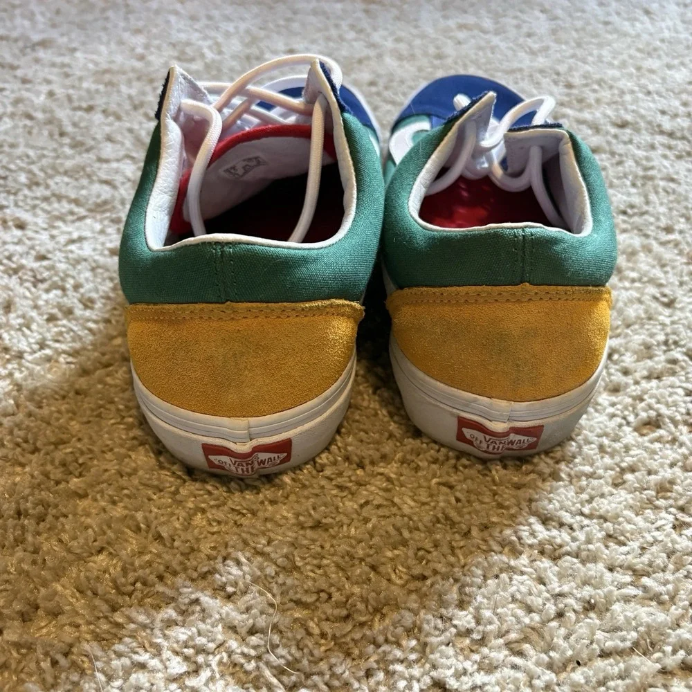 VANS Old Skool Yacht Club Low Men's 8.5 90s Dazed Preppy Retro Court